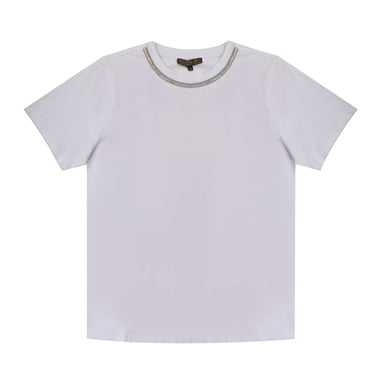 Biba Womens/Ladies Crew Neck Regular T-Shirt (White)