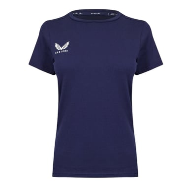Castore Womens/Ladies Logo T-Shirt (Peacoat)