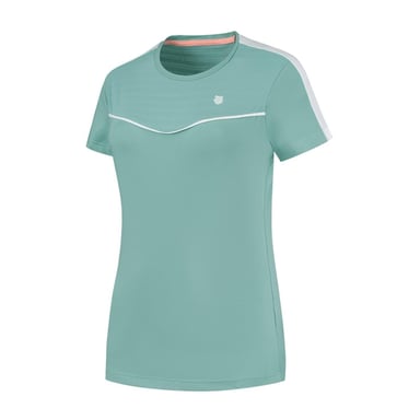 K-Swiss Womens/Ladies Hypercourt Crew Neck T-Shirt (Blue)