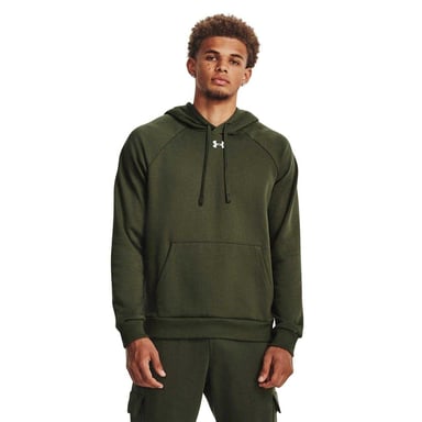 Under Armour Mens Fleece Hoodie (Marine/White)