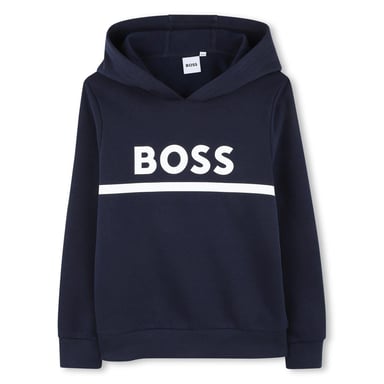 Boss Childrens/Kids Line Hoodie (Navy)