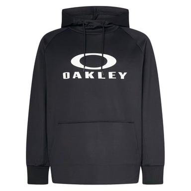Oakley Mens Bold Logo Raglan Hoodie (Black)