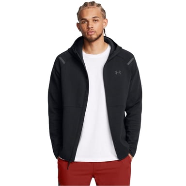 Under Armour Mens Unstoppable Full Zip Hoodie (Black)