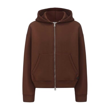 Firetrap Mens Full Zip Hoodie (Brown)