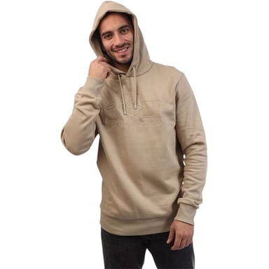 Gant Mens Archive Shield Regular Hoodie (Beige)