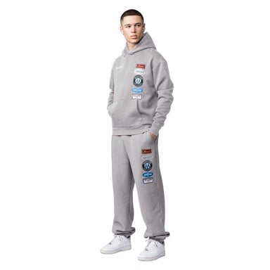 Mercier Unisex Adult Drop Sleeve Hoodie (Grey)