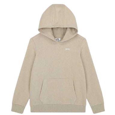 Slazenger Childrens/Kids Logo Hoodie (Beige)