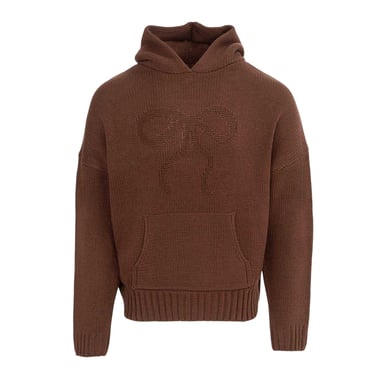 Miso Womens/Ladies Bow Detail Relaxed Fit Sweatshirt (Brown)