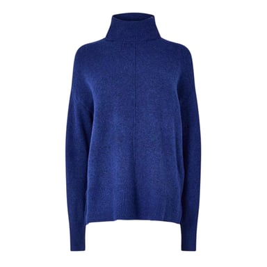Pieces Womens/Ladies Relaxed Fit Sweatshirt (Blue)