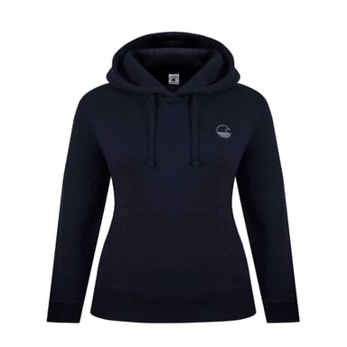 SoulCal Womens/Ladies Wave Logo Hoodie (Navy)