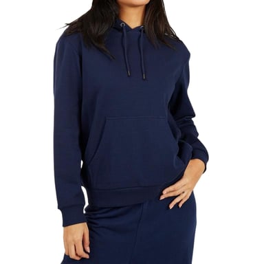 Brave Soul Womens/Ladies Drawstring Hoodie (Navy)