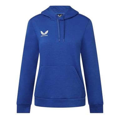 Castore Womens/Ladies Long-Sleeved Drawstring Hoodie (Surf the Web)