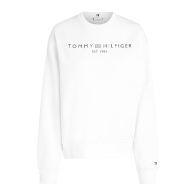 Tommy Hilfiger Womens/Ladies Cotton Blend Regular Sweatshirt (Optic White)