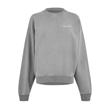Jack Wills Womens/Ladies Washed Crew Neck Sweatshirt (Washed Grey)