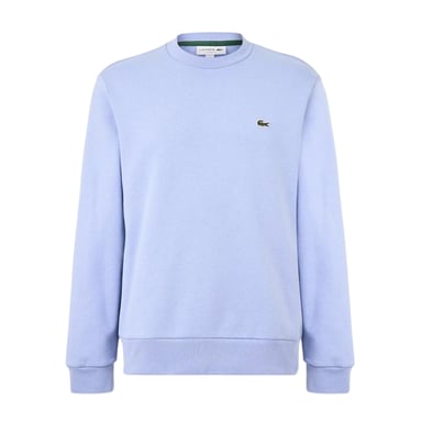 Lacoste Mens Embroidered Logo Fleece Crew Neck Sweatshirt (Delph Blue)
