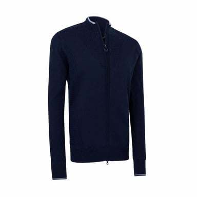 Callaway Womens/Ladies Wool Mock Neck Regular Sweatshirt (Navy Blue)