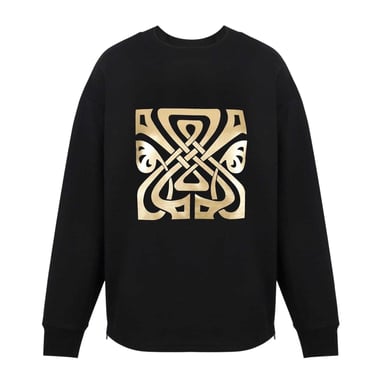 Biba Womens/Ladies Big Logo Sweatshirt (Black)