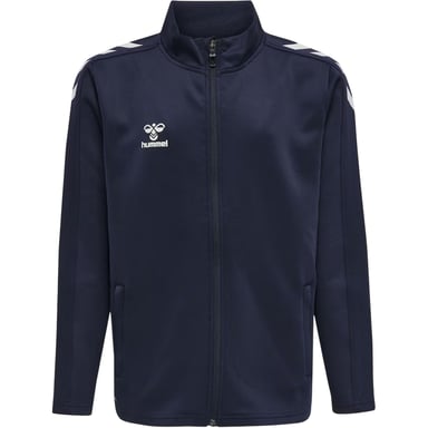 Hummel Mens Zip Neck Athletic Track Jacket (Marine)