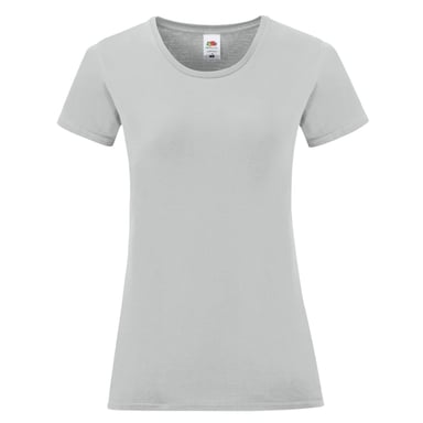 Fruit of the Loom Womens/Ladies Iconic 150 T-Shirt (Zinc)