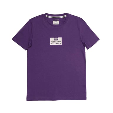 Weekend Offender Womens/Ladies The Heights Cotton T-Shirt (Purple)