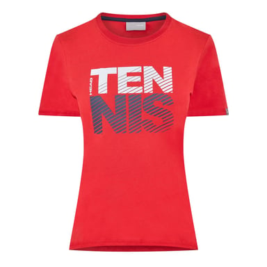 Head Womens/Ladies Club Lisa Crew Neck T-Shirt (Red)
