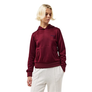 Calvin Klein Womens/Ladies French Terry High Shine Sweatshirt (Rouge)