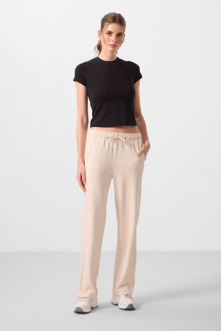 Wide-Leg Palazzo Trousers