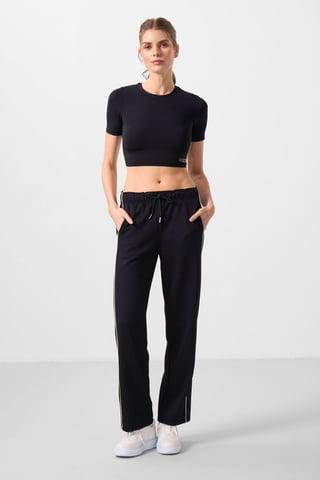 Wide-Leg Palazzo Trousers