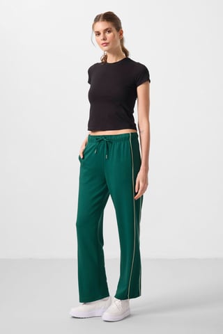 Wide-Leg Palazzo Trousers