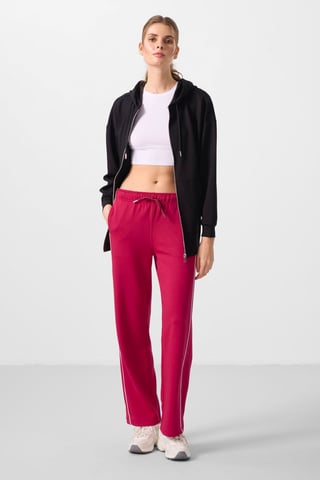 Wide-Leg Palazzo Trousers