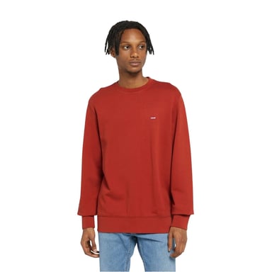 Levis Mens Original Crew Neck Sweatshirt (Red)