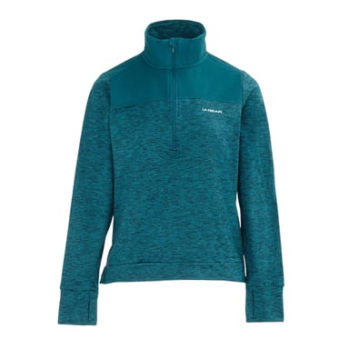 LA Gear Womens/Ladies Half Zip Sweatshirt (Green)