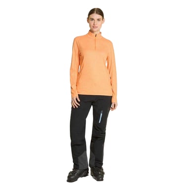 Ziener Womens/Ladies Jenita Half Zip Raglan Sweatshirt (Orange)