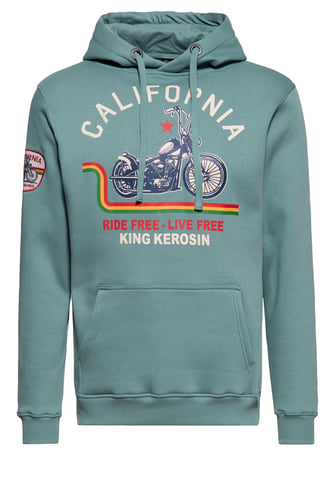 King Kerosin Herren Hoodie California
