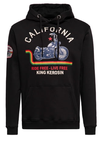 King Kerosin Herren Hoodie California