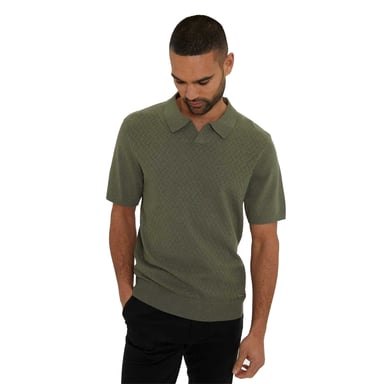 Threadbare Mens Polo Shirt (Dark Sage)