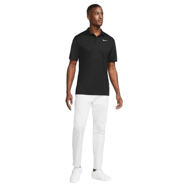 Nike Mens Victory Dri-FIT Golf Polo Shirt (Black/White)