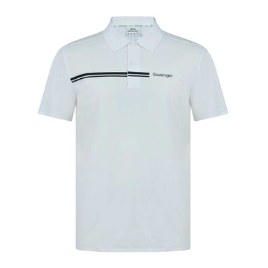 Slazenger Mens Polyester Golf Polo Shirt (White)