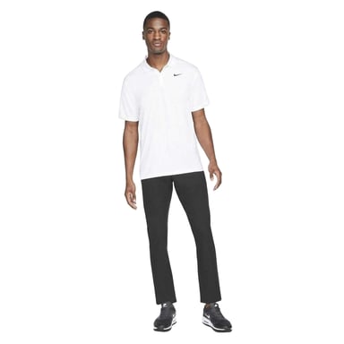 Nike Mens Victory Dri-FIT Golf Polo Shirt (White/Black)