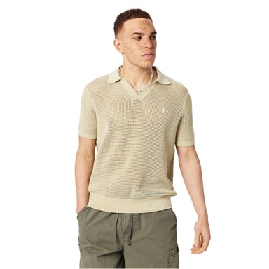 Jack Wills Mens Knitted Regular Polo Shirt (Pistachio)