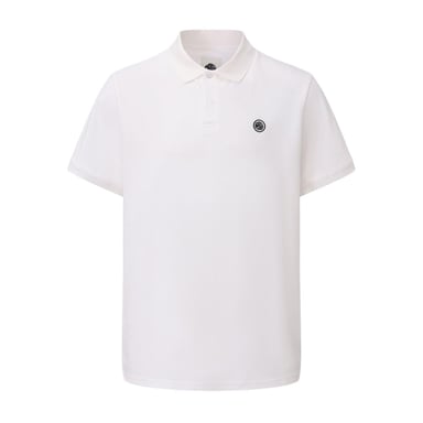 Pretty Green Mens Cotton Polo Shirt (White)