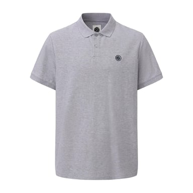 Pretty Green Mens Cotton Polo Shirt (Grey)