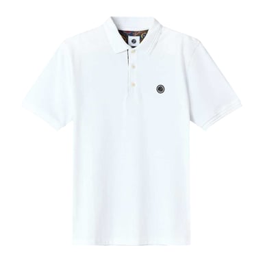 Pretty Green Mens House Paisley Polo Shirt (White)