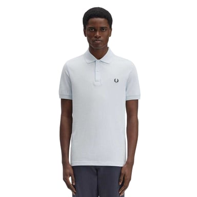 Fred Perry Mens Logo Cotton Polo Shirt (Ice Blue)