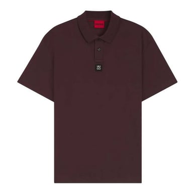 Hugo Mens Deabono Logo Polo Shirt (Brown)