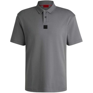 Hugo Mens Deabono Logo Polo Shirt (Grey)