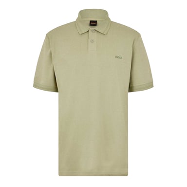 Boss Mens Interlock Short-Sleeved Polo Shirt (Green)