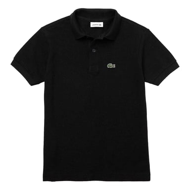 Lacoste Boys Pique Polo Shirt (Black)