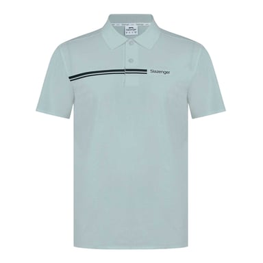 Slazenger Mens Polyester Golf Polo Shirt (Grey)