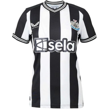 Castore Womens/Ladies Newcastle United FC Replica Football Shirt (Black/White)